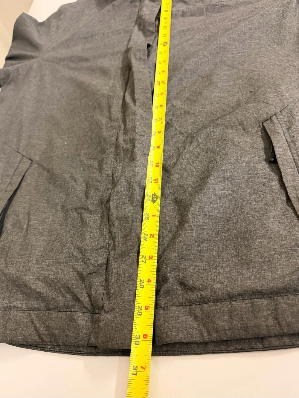 Champion Men's Gray Hooded Windbreaker Jacket Black Sz XXL